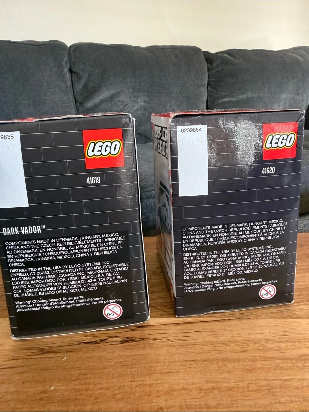 LEGO BrickHeadz Star Wars Darth Vader & Stormtrooper Sealed